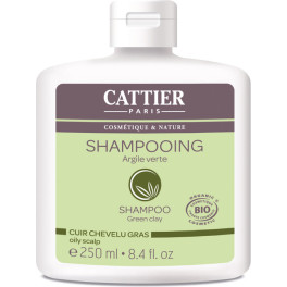 Cattier Shampoing Argile Verte 250 Ml