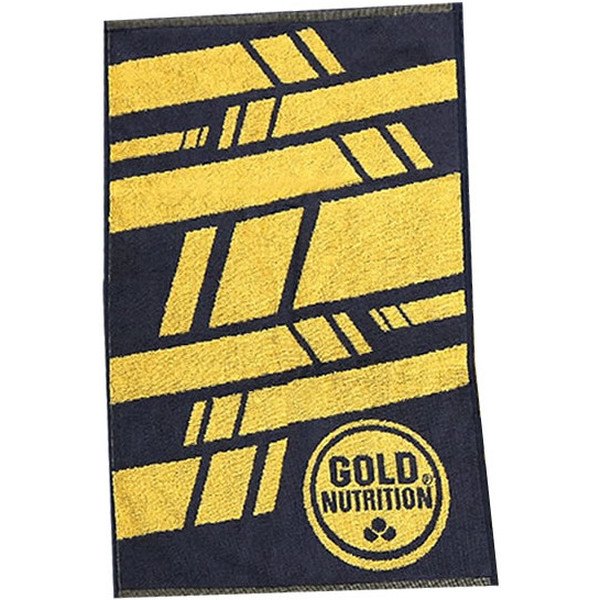 GoldNutrition Black-Yellow Towel