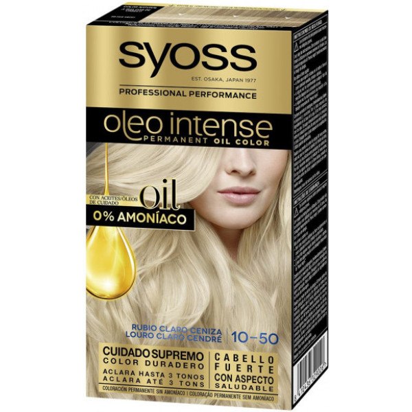 Syoss Olio Intense Dye Ohne Ammoniak 10,50-hellblonde Asche 5 Frau