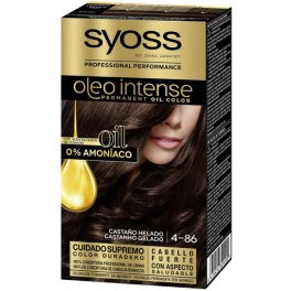 Syoss Olio Intense Dye Sem Amônia 4,86-sorvete marrom 5 Peças Mulher