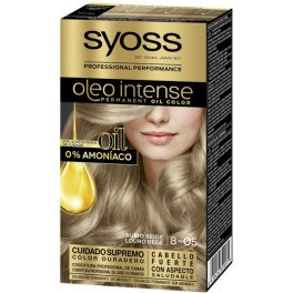 Syoss Olio Intense Ammoniakvrije Kleurstof 8.05-Beige Blonde 5 Stuks Vrouwen