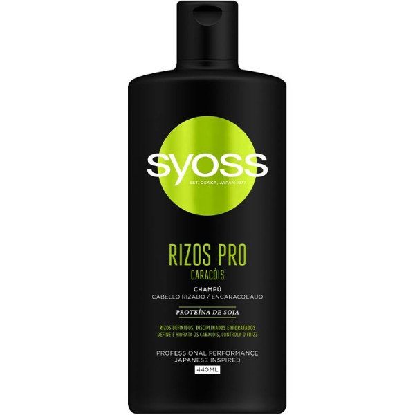 Shampoo Syoss Curls Pro Cabelo Ondas ou Cachos 440 ml Feminino