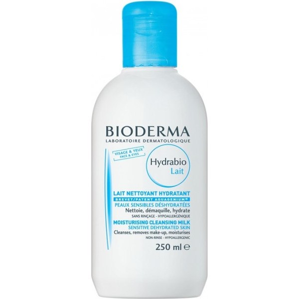 Bioderma Hydrabio lait nettoyant hidratante 250 ml unisex