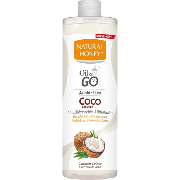 Natural Honey Coco Addiction Oil & Go Huile Corporelle 300 Ml Unisexe