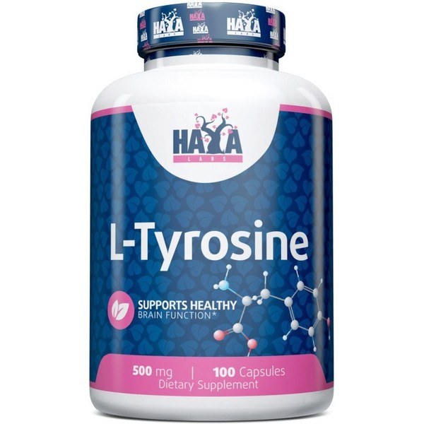 Haya Labs L-Tyrosin 500 mg 100 Kapseln