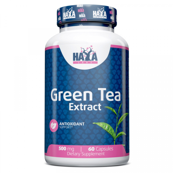 Haya Labs Groene thee-extract 500 mg 60 caps
