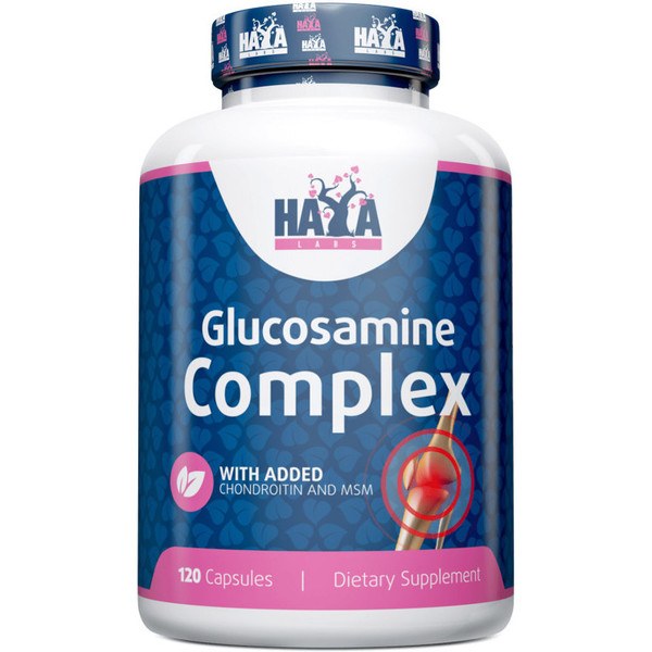 Haya Labs Glucosamine Coindritin and MSM Complex 120 caps