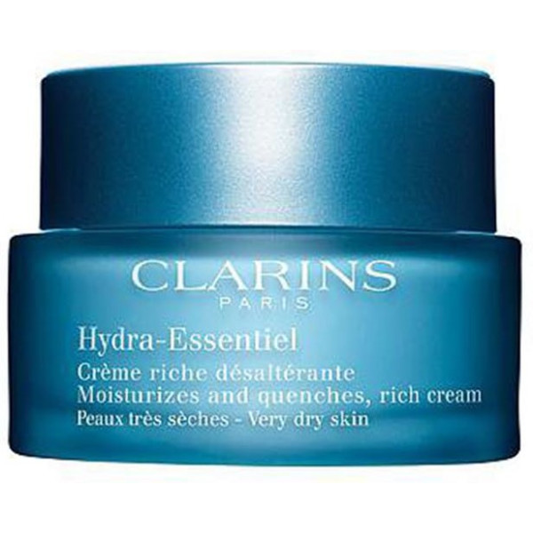 Clarins Hydra-essentiel Reichhaltige Entalterungscreme für sehr trockene Haut 50 ml