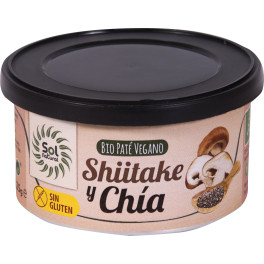 Solnatural Pate Shiitake Y Chia Bio 125 G