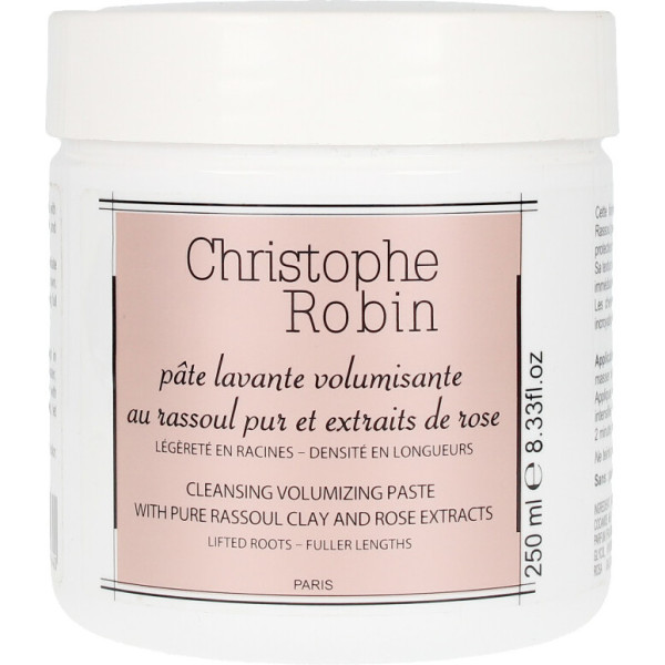 Christophe Robin Pasta volumizzante con pura argilla Rassoul ed estratti di rosa 25 ml Unisex