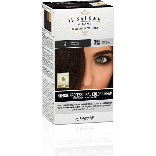 Il Salone Intense Professional Color Cream Permanent Hair Color 4 Mujer