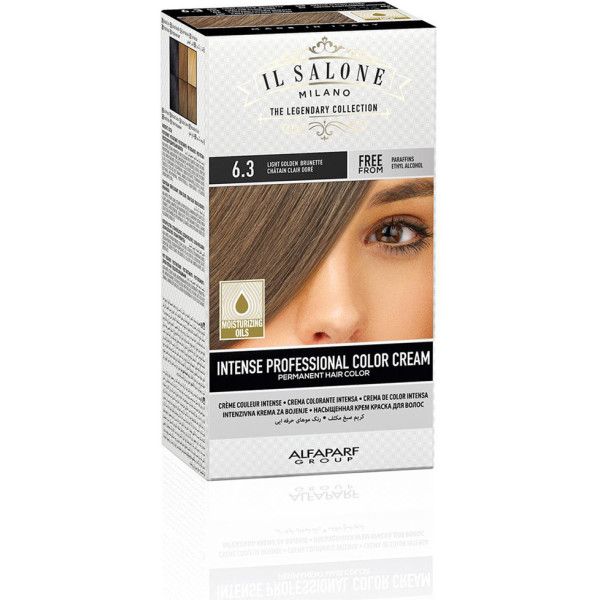 Il Salone Intense Professional Color Cream Permanent Hair Color 6.3 Mujer
