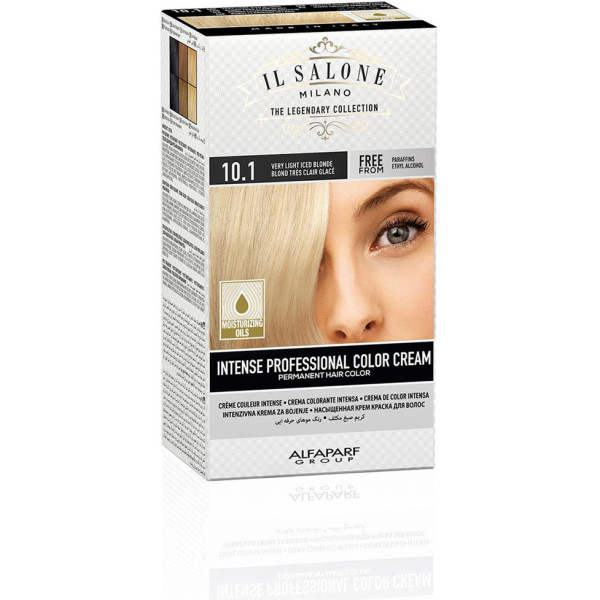 Il Salone Intense Professional Color Cream Permanent Hair Color 10.1 Mujer