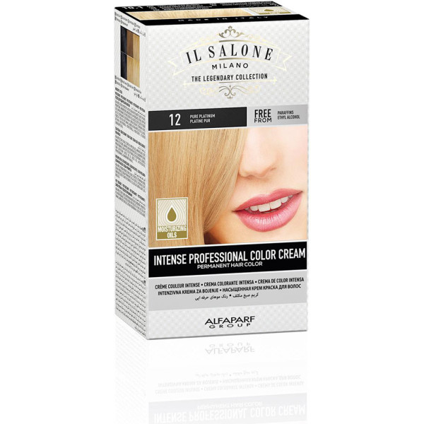 Il Salone Intense Professional Color Cream Permanent Hair Color 12 Mujer