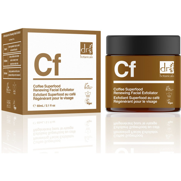 Dr Botanicals Coffee Superfood Renovando el exfoliante facial 50 ml de Mujer