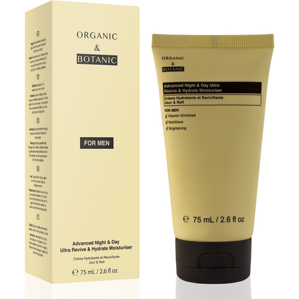 Organic & Botanic For Men Advanced Night & Day Ultra Revive & Hydrate Hydratant Homme
