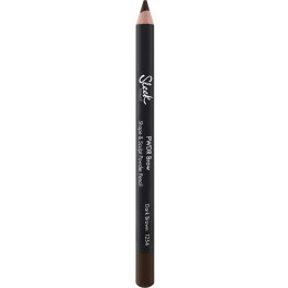 Sleek Pwder Brow Shape & Sculpt Pencil Dark Brown Mujer