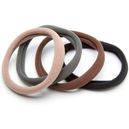 Inca Dark Smooth Rubber Bands 4 Pièces Unisexe