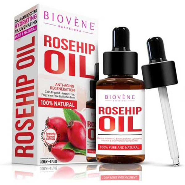 Biovene Rosehip Oil Anti-aging Regeneration 100% Pure 30 Ml Mujer