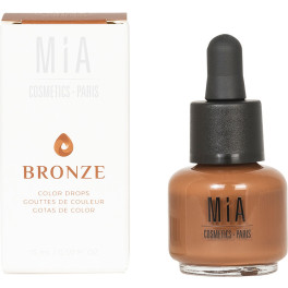 Mia Cosmetics Paris Dropas de color Bronce 15 ml de Mujer