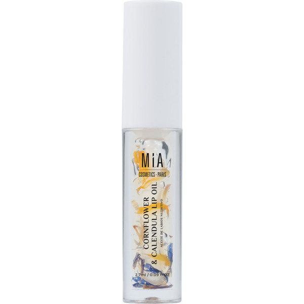 Mia Cosmetics Paris Kornblumen- und Ringelblumen-Lippenöl 27 ml für Frauen