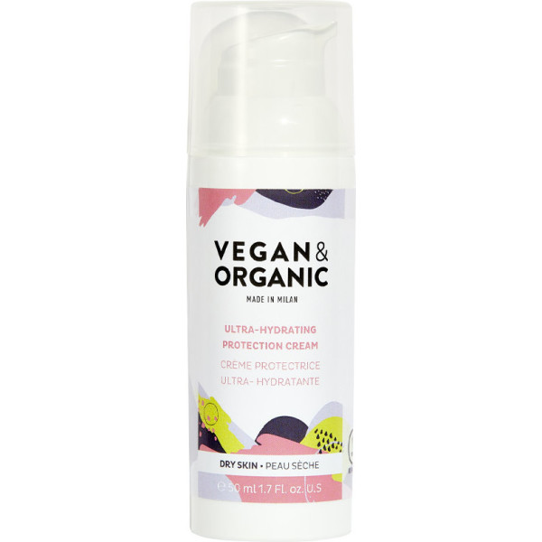 Vegan & Organic Ultra-hydraterende Beschermingscrème Droge Huid 50 Ml Woman