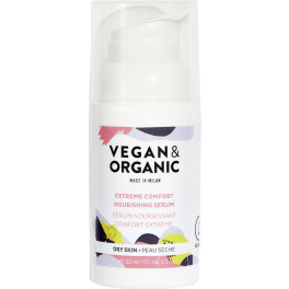 Vegan & Organic Extreme Comfort Nourishing Serum Dry Skin 30 Ml Unisex