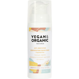 Vegan & Organic Anti-irritation Regenerating Cream-mask Sensitive Skin 50 Ml Mujer