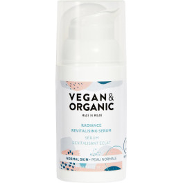 Vegan & Organic Radiance Revitalising Serum Normal Skin 30 Ml Mujer