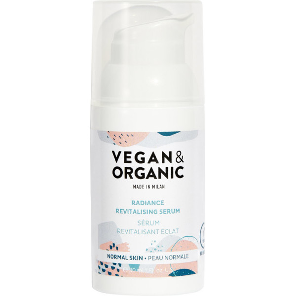 Vegan & Organic Radiance Revitalising Serum Normal Skin 30 Ml Mujer