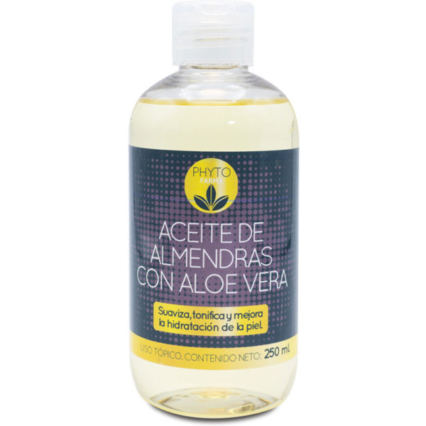 Phytopharma Huile d'Amande à l'Aloe Vera 250 Ml Unisexe