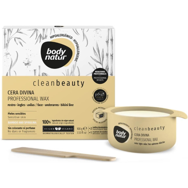 Body Natur Clean Beauty Cera Divina Professional Wachs 100 ml Unisex