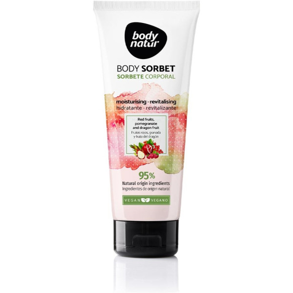 Body Natur Body Sorbet Red Fruits Pomegranate And Drag Fruit Unisex
