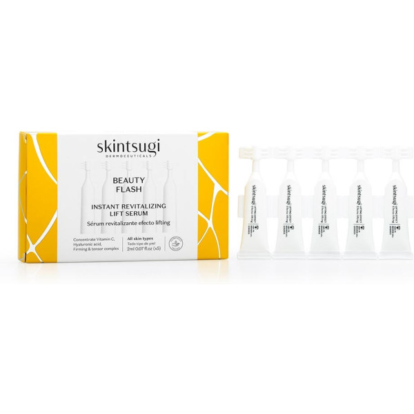 Skintsugi Beauty Flash Sérum Revitalisant Effet Lifting 5 X 2 Ml Unisexe