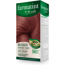 Farmatint Gel Colorazione Permanente 5m-Marrone Chiaro Mogano