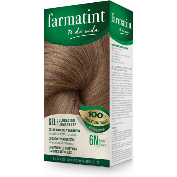 Farmatint Gel Permanent Coloration 6n-dunkelblond