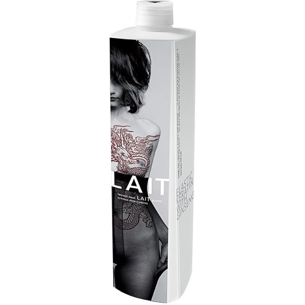 Trendy Hair Lait kératine élastique au ginseng 1000 ml unisexe