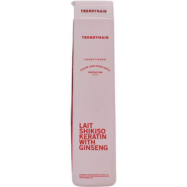 Trendy Hair Shikiso Kératine & Ginseng Lait 300 Ml Unisexe