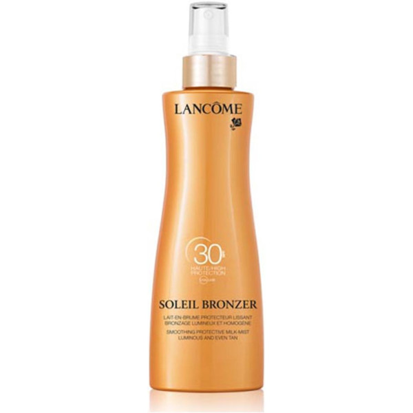 Lancome Soleil Bronzer Spf30 Smoothing Protective Milk Mist Musk Roseoils 200ml