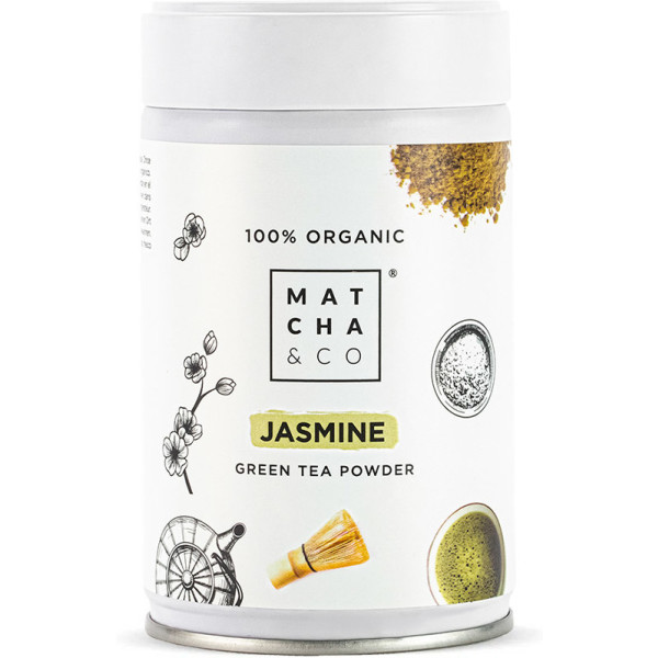 Matcha & Co Jasmine Green Tea Powder 70 G Unisex
