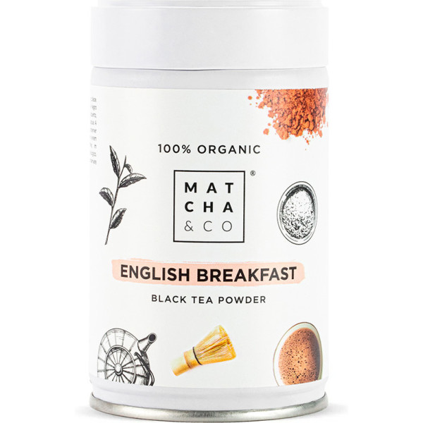 Matcha & Co English Breakfast Black Tea Powder 70 G Unisex