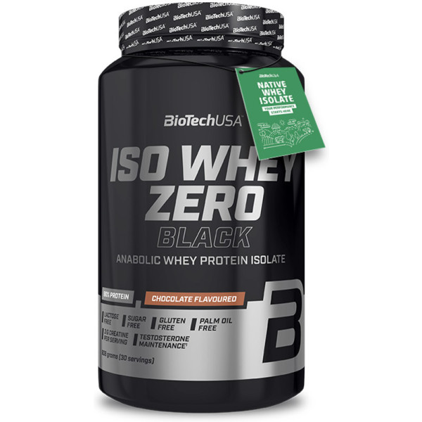 Biotech Usa Iso Whey Zero Zwarte Vanille 908 Gr