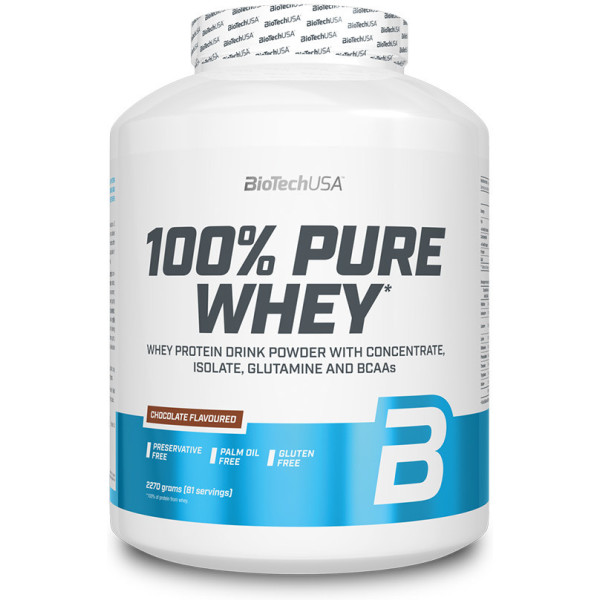 Biotech Usa 100% pure Whey Fraise 2270 Gr Unisexe