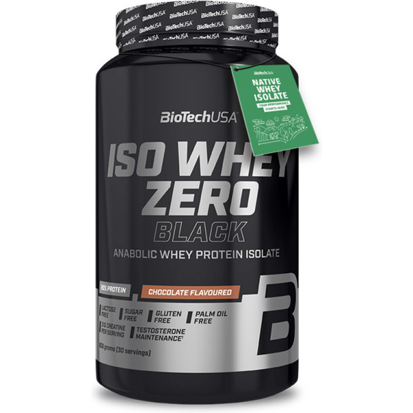 Biotech Usa Iso Whey Zero Schwarze Erdbeere 908 Gr Unisex