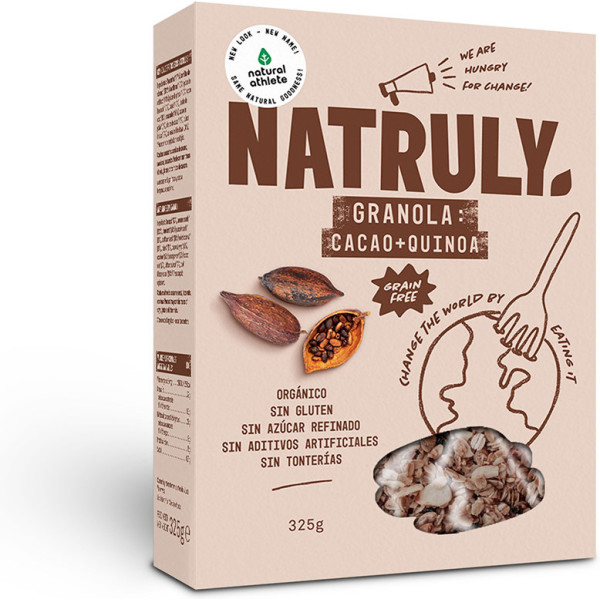 Natruly Granola Orgánica Cacao & Coco 325 Gr Unisex