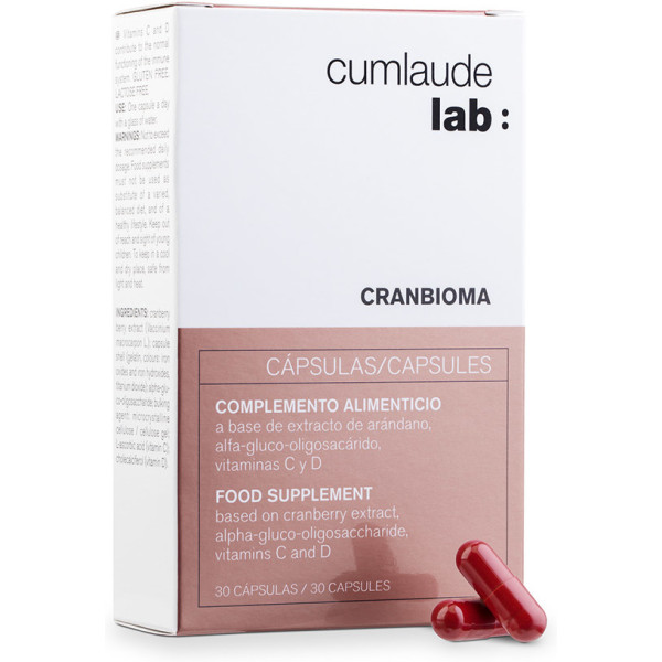 Cumlaude Cranbioma Complément Alimentaire 30 Gélules Femme