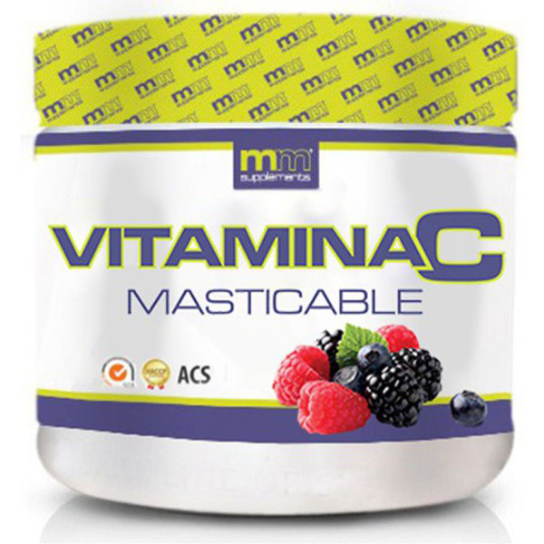 Mm Supplements Vitamin C Masticable Forest Fruit 150 Tabletas - MASMusculo