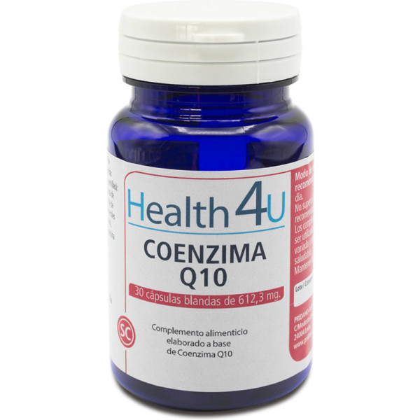 H4u Coenzyme Q10 30 Gélules 6123 Mg Unisexe