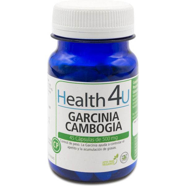 H4u Garcinia Cambogia 45 Cápsulas De 500 Mg Unisex