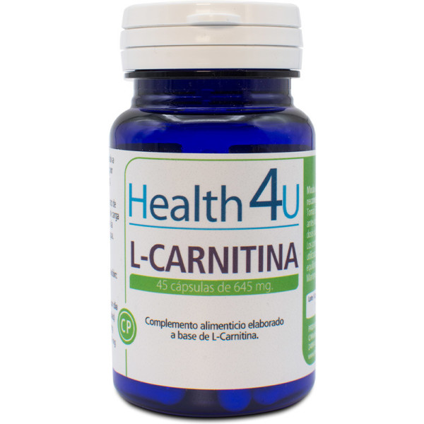 H4u L-carnitine 45 Gélules 645 Mg Unisexe